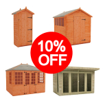 Image for 10% off selected sheds